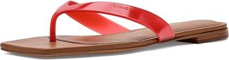 Vince San Juan Thong Thong Womens Sandals Tomato Red : 11 M, Synthetic