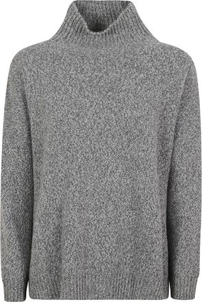 Max Mara Borgia Turtleneck - Dames - Coltruien - Grijs - S - Wol - Truien & Vesten