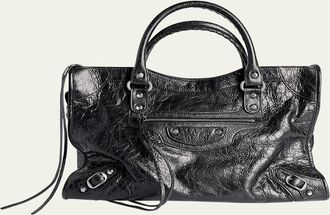 Balenciaga Le City Medium Leather Tote Bag
