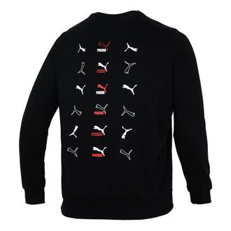 Puma Classics Graphic Long Sleeve T-Shirt Black 533144-51