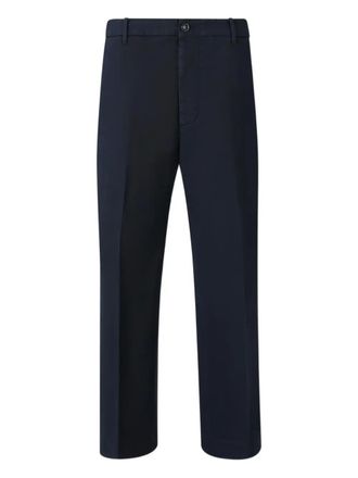 Nine In The Morning button-fastening cotton trousers - men - Cotton - 48 - Blue