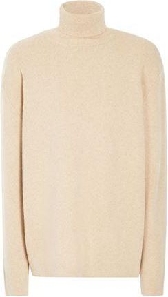 8 by YOOX CACHEMERE-WOOL BLEND RELAXED FIT ROLL-NECK