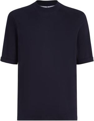 Brunello Cucinelli Jersey T-shirt in Navy Blue at Nordstrom, Size Xx-Small Eu