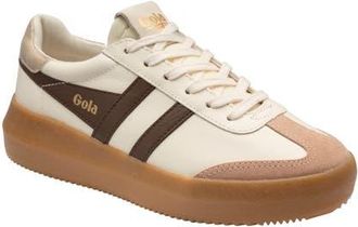 Gola Athena Sneaker in Off White/cameo/root/gold/gum at Nordstrom, Size 7