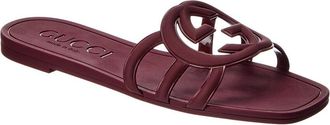 Gucci Interlocking G Rubber Sandal