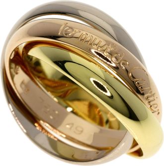 Cartier Trinity Yellow Gold (18K) Pink Gold (18K) White Gold (18K) Band Ring (Pre-Owned)
