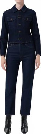 A Gold E 90s Pinch High Waist Crop Pants In Reissue