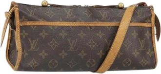 Louis Vuitton Pre-owned Cross Body Bags, female, Brown, Size: ONE SIZE Pre-owned Canvas Cross Body Bag