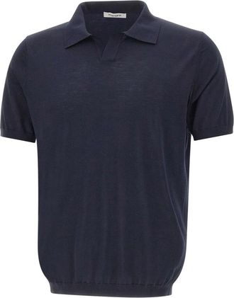 KANGRA T-shirts en Polos Blauw - Heren - Polos - Blauw - S - Katoen - Tops