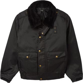 Willy Chavarria Aviator Bomberjack - Heren - Bomber jackets - Zwart - L - Nylon - Jassen
