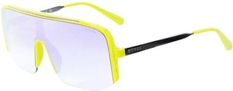 Guess Sunglasses, male, Yellow, Size: ONE SIZE Bicolor Resin Sunglasses