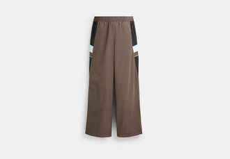 Coach Straight Leg Track Pants In Recycled Polyester