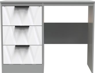 Welcome Furniture Calgary Ready Assembled Vanity in White Matt & Dusk Grey - Welcome Furniture | TJ Hughes