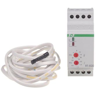 OEM Controlador De Temperatura Rt-820 Con Sonda, Rango De Regulaci&oacute;n De Temperatura: 4&divide;30&deg;c, Contactos: 1p, I=16a, 2 M&oacute;dulos