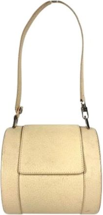 Bulgari Pre-owned Shoulder Bags, female, White, Size: ONE SIZE Pre-owned Vintage Shoulder Bag