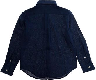 Polo Ralph Lauren Boys Shirt Shirts-Sport Blue Linen