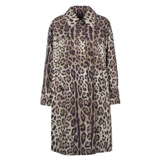 Dolce & Gabbana Klassieke damesjas in effen kleur - Dames - Mantels - Veelkleurig - Maat: 2XS