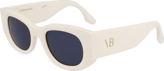 Victoria Beckham Gray Acetate Womens Sunglasses
