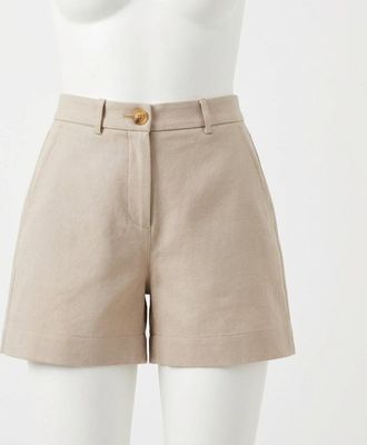 Spanx supersmooth Stretch Twill Short In Bone