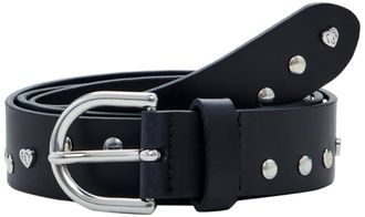 Desigual BELT_HEART STUDS, 2000 BLACK, 95