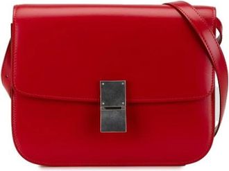 Celine Borsa Crossbody Vintage Pre-owned - - Pre-owned - Donna - Rosso - ONE SIZE