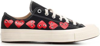 Comme Des Gar&ccedil;ons Chuck 70 Low Sneakers - Heren - Sneakers - Zwart - 43 EU - Katoen - Schoenen
