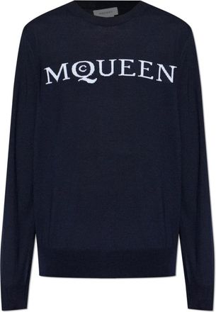Alexander McQueen Hombre, Jerseys, Azul, Talla: XL