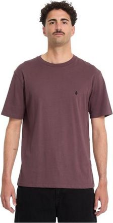 Volcom Stone Blanks Basic S/S Tee T-Shirt f&uuml;r Herren | lila