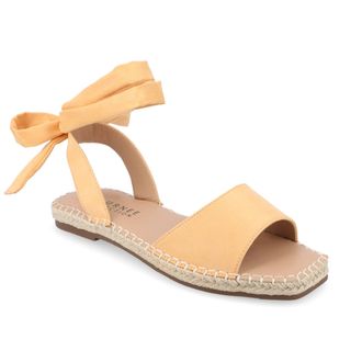 Journee Collection Women & apos;s Emelie Medium and Wide Width Espadrille Sandals