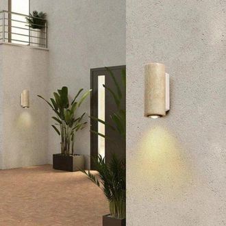 OEM L&aacute;mpara De Pared - Travertino Natural - C&aacute;lida Y Elegante