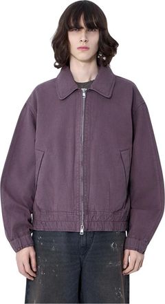 Our Legacy Command Jacket - Heren - Bomber jackets - Paars - 2XL - Katoen - Jassen