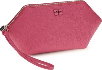 Ganni Womens Bou Make Up Pouch Cabaret Clutches