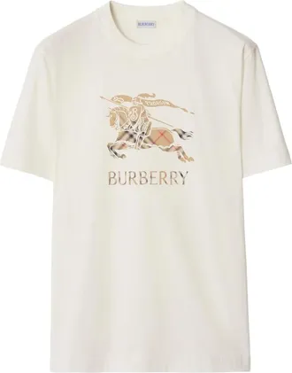 Burberry T Shirt Bianco-Uomo
