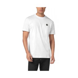 Philipp Plein Hombre, Camisetas, Blanco, Talla: S