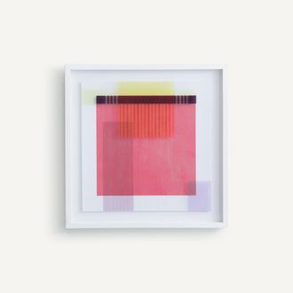 AM.PM Gezeefdrukte glazen muurdecoratie, Seris