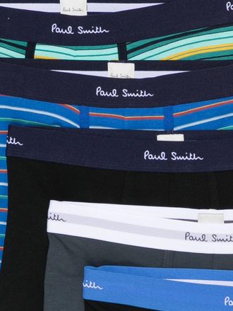 Paul Smith Organic Cotton Blend Boxer Briefs - Multicolor
