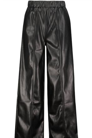 Bishop + Young Womens Gia Vegan Leather Pant In Black