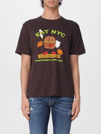 Emporio Armani T-shirt in cotone stampata Emporio Armani