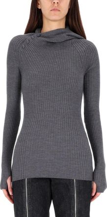 Jean Paul Gaultier Ribbed Wool Sweater-Donna
