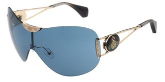 Vivienne Westwood VW 7021 467 Womens Sunglasses Gold Size 140