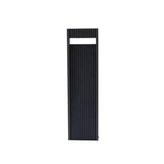 Lucande L&aacute;mpara led para exterior de aluminio negro