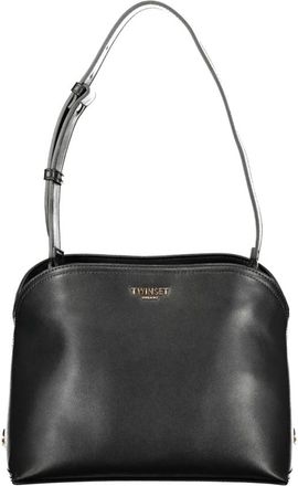 Twinset Schoudertas met trekkoord - Dames - Schoudertassen - Zwart - ONE Size - Tassen