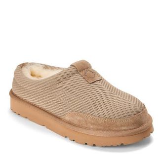 Dearfoams Fireside Greta Sport Knit Twill Water Repellent Clog in Driftwood at Nordstrom, Size 11