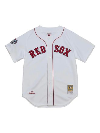 Mitchell & Ness MLB Red Sox 2013 David Ortiz shirt - men - Fabric - M - White