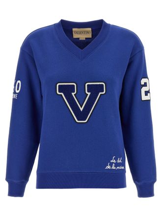 Valentino Garavani Womens Chat De La Maison Sweatshirt