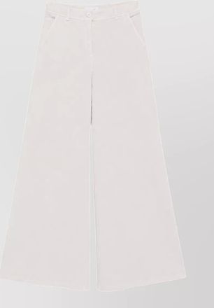 Via Masini 80 wide-leg denim trousers