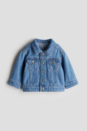 H&M Denim Jacket in Denim Blue at Nordstrom, Size 12M