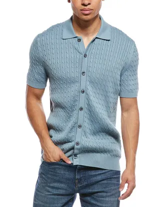 Brooks Brothers Mini Spencer Cable Cardigan