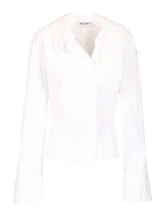 The Attico Poplin Shirt Shirts Bianco-Donna