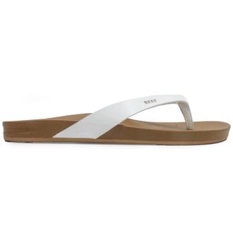 Reef Cushion Court Vegan Leather Womens Toe Post Sandals - Cloud - Size:UK 7.5